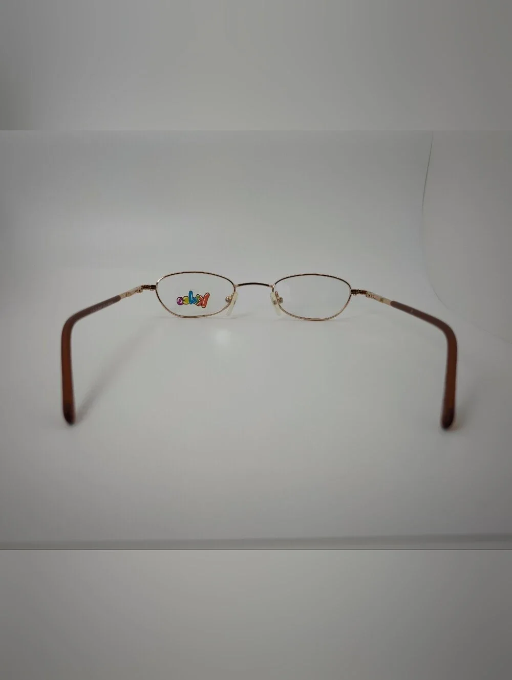 Minnow. 41-18.B=23. 125. Kids' Oval Glasses Frame. Spring Hinge.